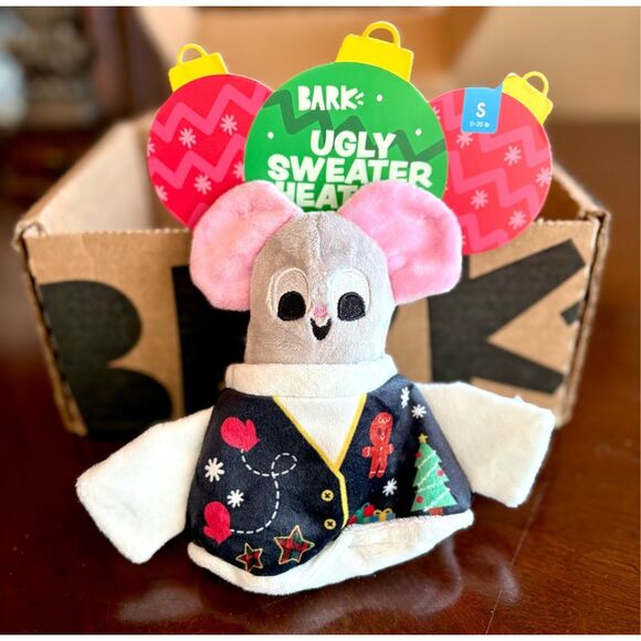 BARK BOX - NWT Dog Fun Bundle of 2 Toys & Bag of Soft Baked Treats. (Small Dogs) - Picture 4 of 14